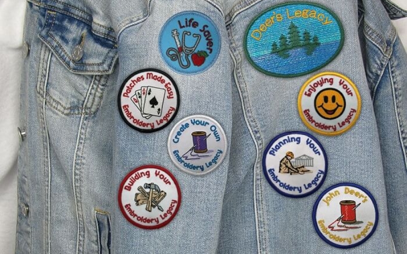 Embroidered patches are typically quite durable