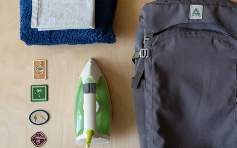 Iron-on patches are a fun and straightforward way to personalize your backpack