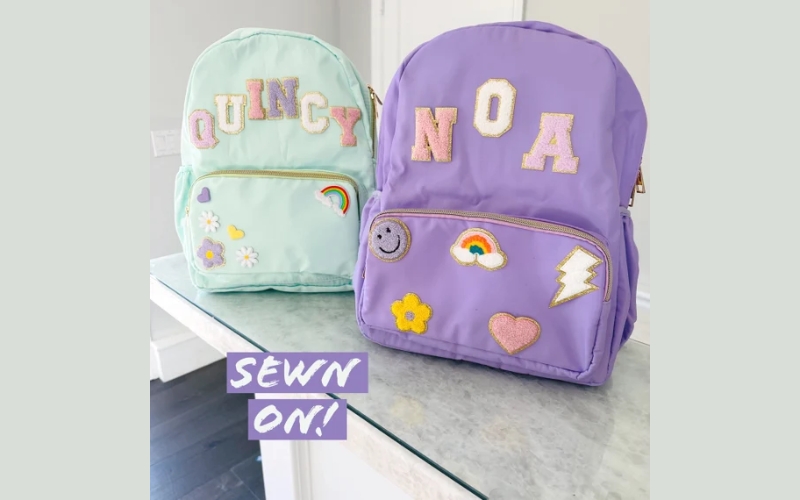 Nylon backpacks present a unique challenge for patch application due to their smooth surface