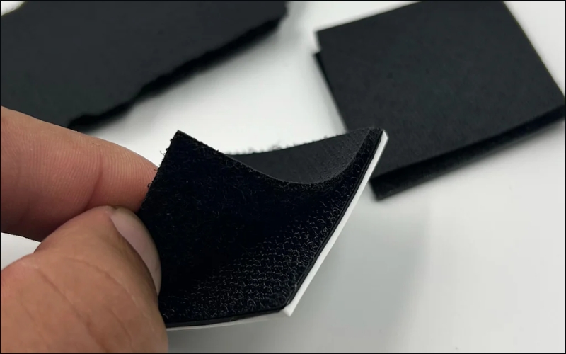 Velcro patches are readily available, inexpensive, and easy to apply