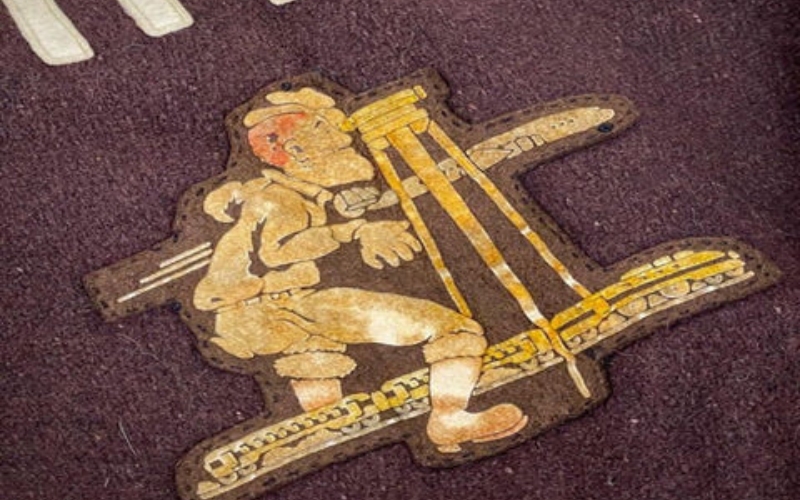 Sewing remains the time-honored method for attaching patches to letterman jackets