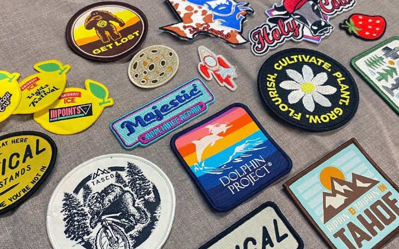 Woven patches are renowned for their tight weave