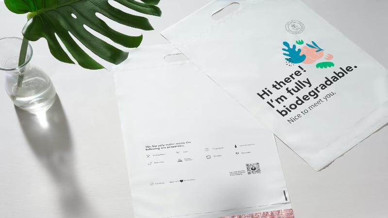 It's crucial to understand that standard poly mailers made from polyethylene are not biodegradable