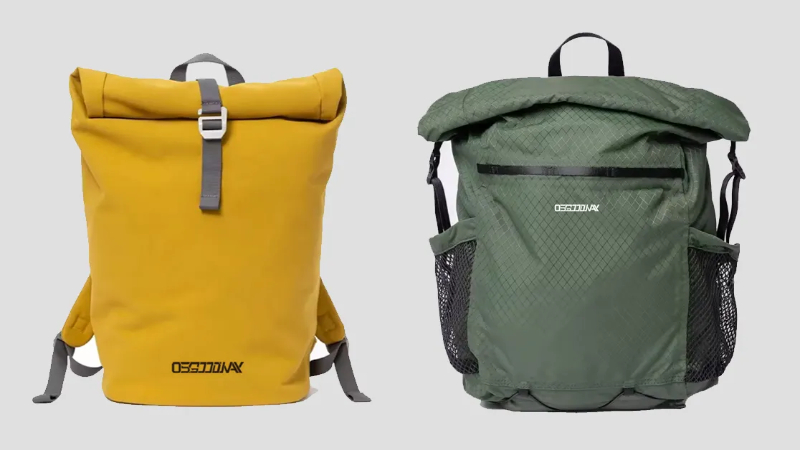 Nylon and polyester backpacks offer a blend of durability