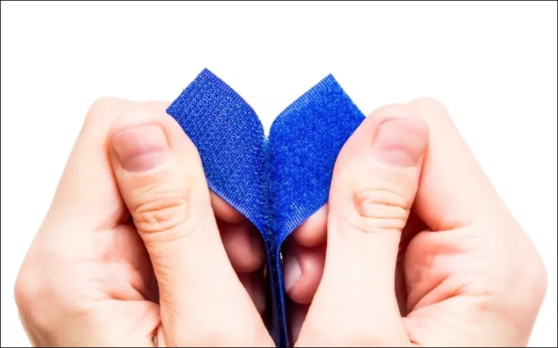 Hook and loop offers convenience