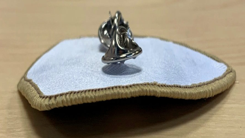 Removable pin patches offer versatility and style