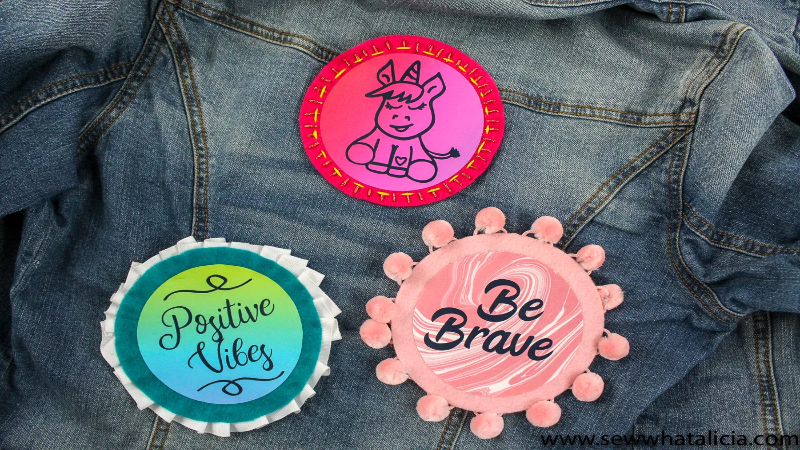 Neatly finished edges enhance the durability and the overall appearance of your patch