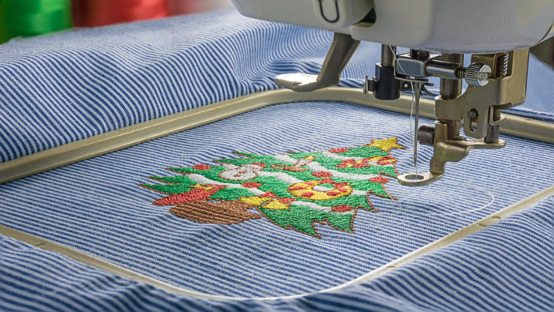 For more complex designs or large-scale production, a machine embroidery process provides efficiency