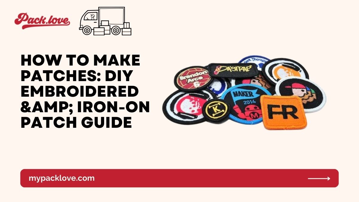 How to Make Patches: DIY Embroidered & Iron-On Patch Guide
