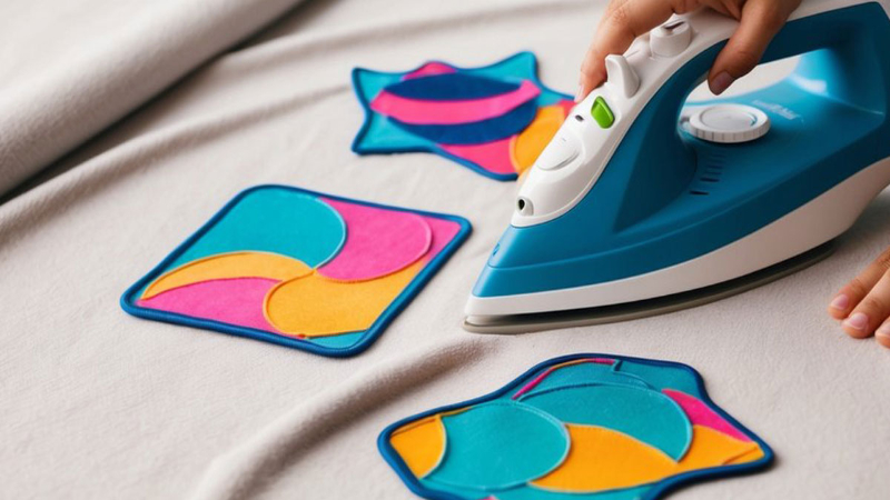 Set your iron to a low to medium setting; avoid high heat to prevent scorching the polyester