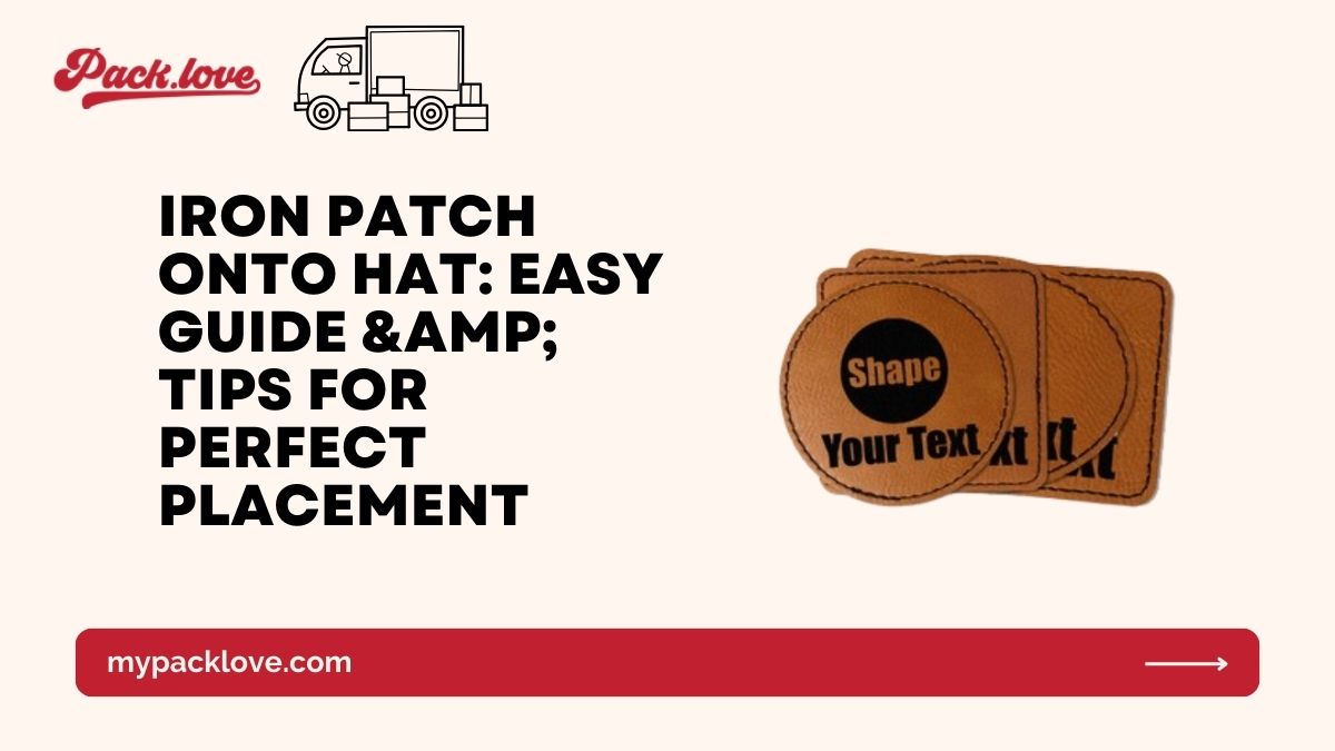 Iron Patch onto Hat: Easy Guide & Tips for Perfect Placement