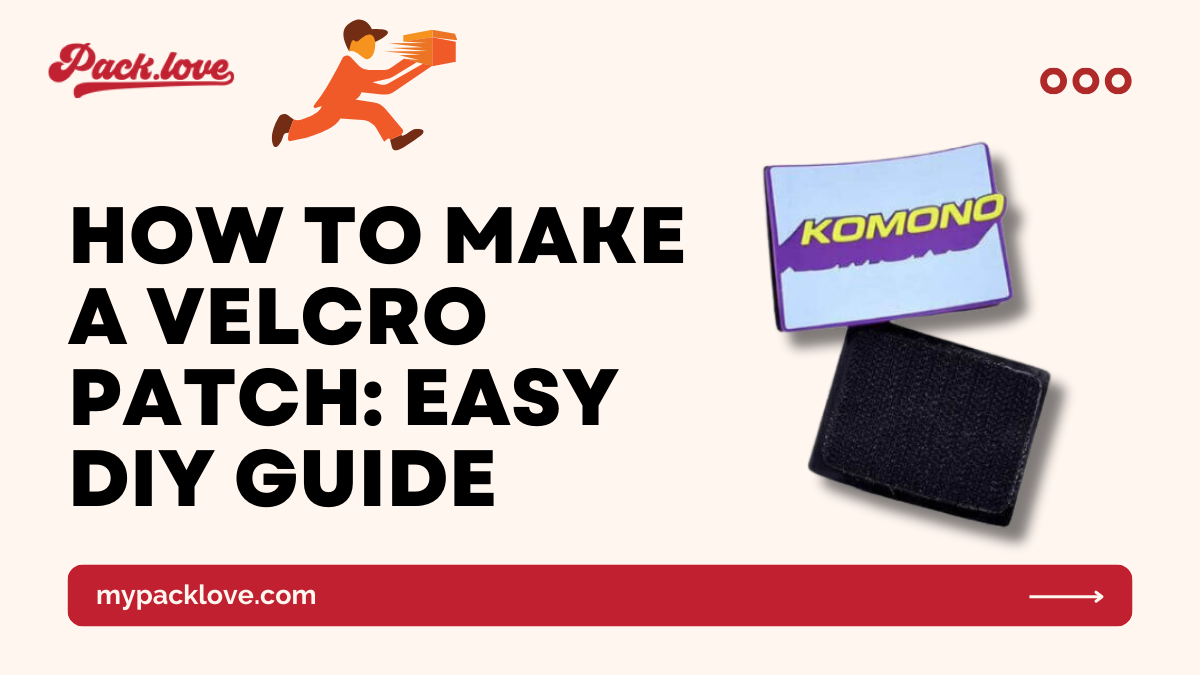 How to make a velcro patch