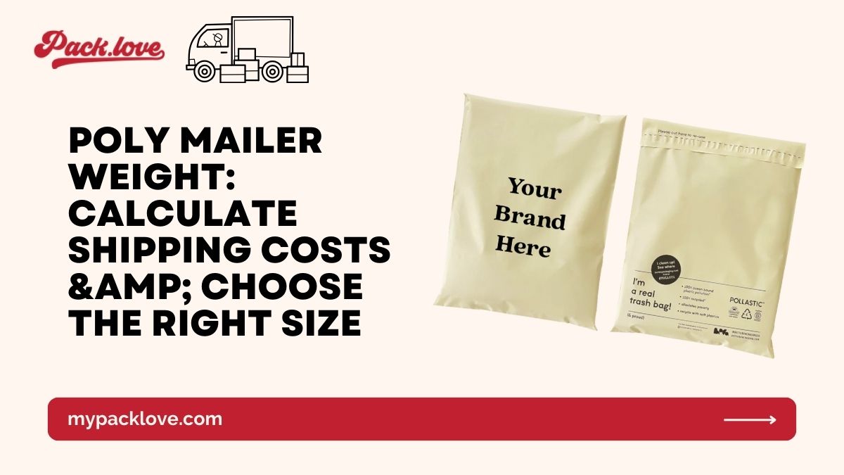 How Much Do Poly Mailers Weight: Shipping Costs; Right Size