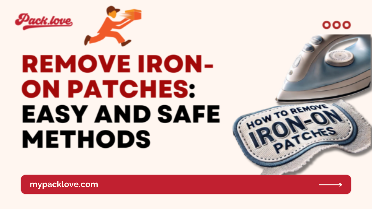 Remove iron on patches: easy and safe methods